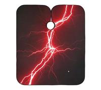 Red Lightning Splendida mantella da parrucchiere con chiusura a scatto regolabile, grembiuli da barbiere essenziali per uomo bata para cortar Cabello 165,1 x 139,7 cm