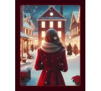 Red Lined Christmas Composition Notebook / Journal: Festive Seasonal XMAS Wishes Notepad/Planner For Women And Girls (for Home or School) | Makes A ... / Present | 8.5x11" | 120 Wide Ruled Pages.