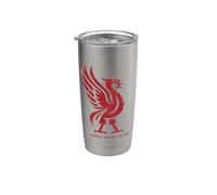 Red Liverpool Inghilterra Est. 1207 Liverbird colossale invecchiato Bicchiere termico in acciaio inox doppia parete