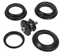 Red Loon - Sterzo per bicicletta A-Head 1 1/8", con cartuccia semi integrata in alluminio