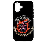 Red Mage - Quando in dubbio dualcast it out - Divertente MMORPG Custodia per iPhone 16