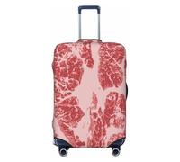 Red Meat - Coperture elastiche per valigie da viaggio, 45,7-81,7 cm, Nero , S