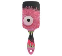 Red Monster Carino pennelli carino per donne nere Progettato massaggio cuoio capelluto per capelli sottili con manico ergonomico cepillo para cabello rizado