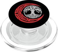 Red Moon Wiccan Celtic Knots Albero della Vita Viking Oracle PopSockets PopGrip per MagSafe