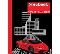 Red N Black Notebook: Car notebook