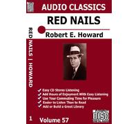 Red Nails 4 Cd Unabridged Audio Set - Robert E. Lewis