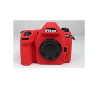 (Red) Nice Soft Silicone Rubber Camera Protective Body Cover Case Skin For Nikon D780 Camera Bag