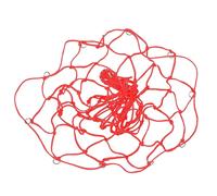 Red Nylon Rope Slow Feeder Bag Durable Mesh Hay Net for Yards â Reduces Waste and Improves Feeding Conditions