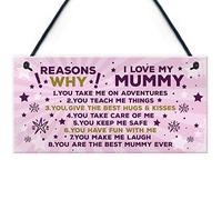 RED OCEAN Reasons Why I Love My Mummy, biglietto di compleanno per mamma e figlia