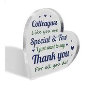 Red Ocean Regalo per collega per BiChristmas Placca acrilica regali colleghi come te sono speciali e pochi placca regalo per lui lei lascia il lavoro nuovo lavoro regalo migliore amico ricordo