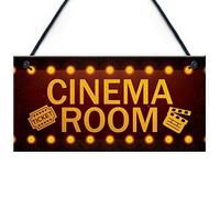 RED OCEAN Targa da parete per sala cinema, regalo per mamma, papà, uomo, stanza della famiglia, regalo
