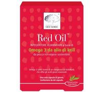 New Nordic Integratore Alimentare Red Oil Olio di Krill per Cuore e Circolazione 60 capsule