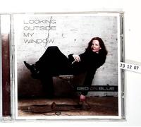 Red on Blue - Looking Outside My Window