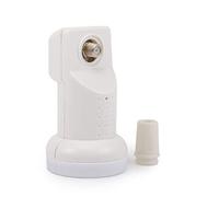RED OPTICUM LSP 02G LNB I singolo LNB digitale resistente al calore e al freddo 1 via con solo 0,1 dB Figura di rumore inclusa custodia di protezione dagli agenti atmosferici I Full HD - 3D - UHD 4K