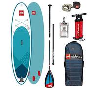 Red Paddle Co 10.8 'Ride MSL Set Package Stand Up Paddle SUP Board Gonfiabile pagaia Pompa Leash, 10.8 Board+Leash+Glass Nylon Paddel