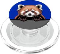 Red Panda Carino Sbirciare Wildlife Zoo Animal PopSockets PopGrip per MagSafe