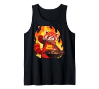 Red Panda Cooking Grill BBQ Funny Gift Red Panda Canotta