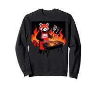 Red Panda Cooking Grill BBQ Funny Gift Red Panda Felpa