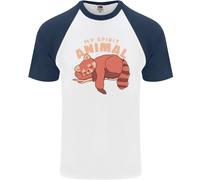 Red Panda Il Mio Animale Spirituale Uomo S/S Maglietta Baseball