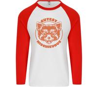 Red Panda Il Più Carino E Birichino Uomo L/S Maglietta Da Baseball