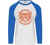 Red Panda Il Più Carino E Birichino Uomo L/S Maglietta Da Baseball