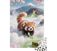 Red Panda Jigsaw for Adults 1000Pc Brainteasing Games Gifts for Men High- Difficulty 1000pcs (75x50cm)