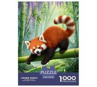 Red Panda Jigsaw Puzzle Impossible 1000 Pezzi Decorazione Per La Casa. Giochi Rilassamento E Intelligence Per Adulti E Ragazzi Da 14 Anni 70x50cm/1000pcs