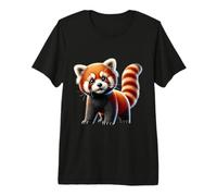 Red Panda Maglietta Premium