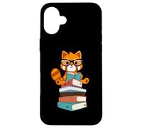 Red Pandas Book Lover Bookworm Cute Red Panda Reader Custodia per iPhone 16 Plus