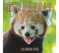 Red Pandas Calendar 2026: 12 Months Organizer For Home & Office Organizer , Mens , Womens , kids
