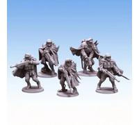 Red Pilgrim - Green Hell Commandos - Lotto di 5 figurine