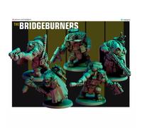 Red Pilgrim Miniatures Bridge Runners - Lotto Di 5 Figurine