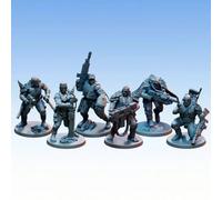 Red Pilgrim Miniatures Bug Hunters - Lotto Di 5 Figurine