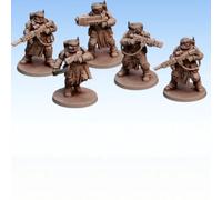 Red Pilgrim Miniatures - Giannizzeri - Set Da 5 Figurine