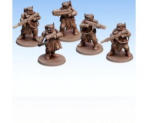 Red Pilgrim Miniatures - Giannizzeri - Set Da 5 Figurine