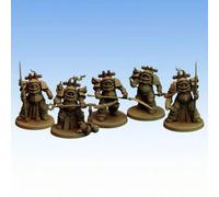 Red Pilgrim Miniatures Knights Of Silence - Lotto 5 Figurine