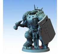 Red Pilgrim Miniatures - Luogotenente In Armatura Meccanica