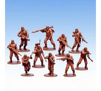 Red Pilgrim Miniatures Penal Guard - Confezione Da 10 Figurine