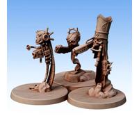 Red Pilgrim Miniatures Servo-Drones - Lotto Di 3 Figurine