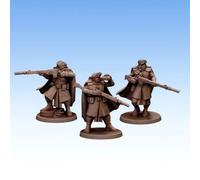Red Pilgrim Miniatures Snipers - Lotto Di 3 Figurine