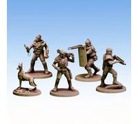 Red Pilgrim - Nightshift - Set di 5 figurine