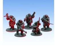Red Pilgrim - Oathbreakers - Lotto di 5 figurine