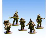 Red Pilgrim - Oathbreakers Miasmic Cohort - Lotto di 5 figurine