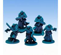 Red Pilgrim Squires - Lotto Di 5 Figure In Miniatura