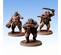 Red Pilgrim Thugs 2 - Lotto Da 3 Figurine