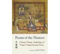 Red Pine Poems of the Masters (Tascabile)