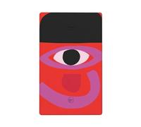 Red Pink Simple Shapes of Eyes Abstract Single Toggle Blank Wall Plate Light Switch Cover Decorativo 1 Gang per Cucina Camera Bagno Dimensioni 11,4 x 7 cm