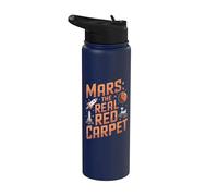Red Planet Marte - Divertente Marte Stainless Steel Insulated Water Bottle