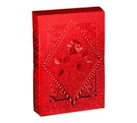 Red Playing Cards - 54-Piece Waterproof Poker Cards, 2026 New Year Family Game | Tool Professional For Spring Festival Travel Christmas Kids Seniors Adults Women Men Holiday Gatherings