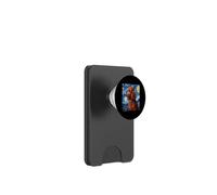 Red Poodle Dog Van Gogh Style Starry Night PopSockets PopWallet per MagSafe